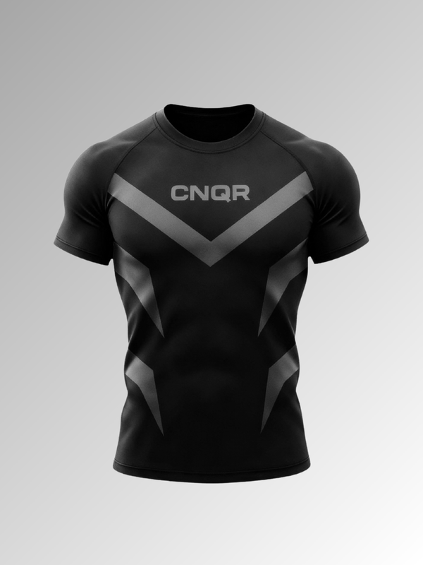 CNQR V1 Compression Tee Black