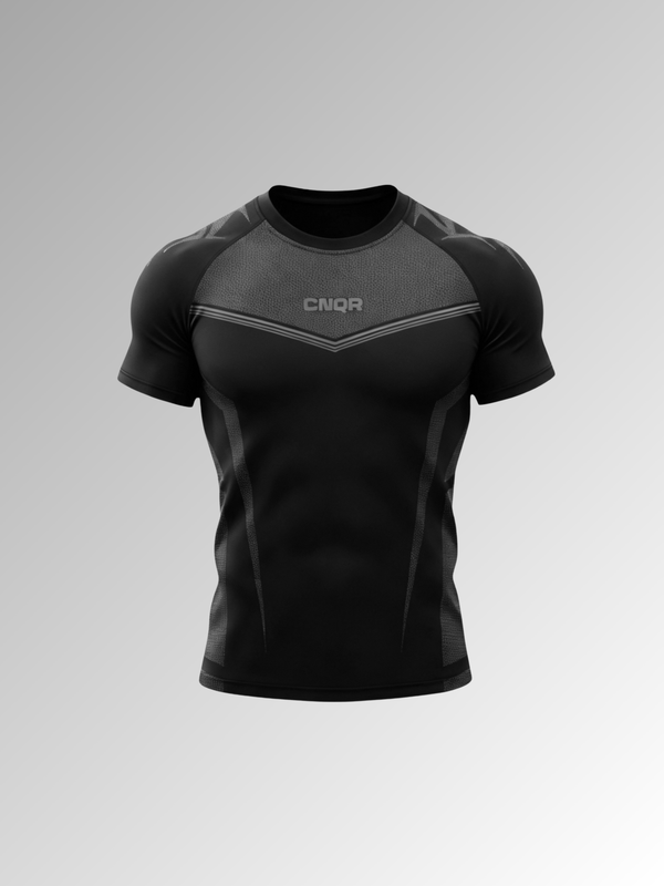 CNQR V2 Compression Tee Black
