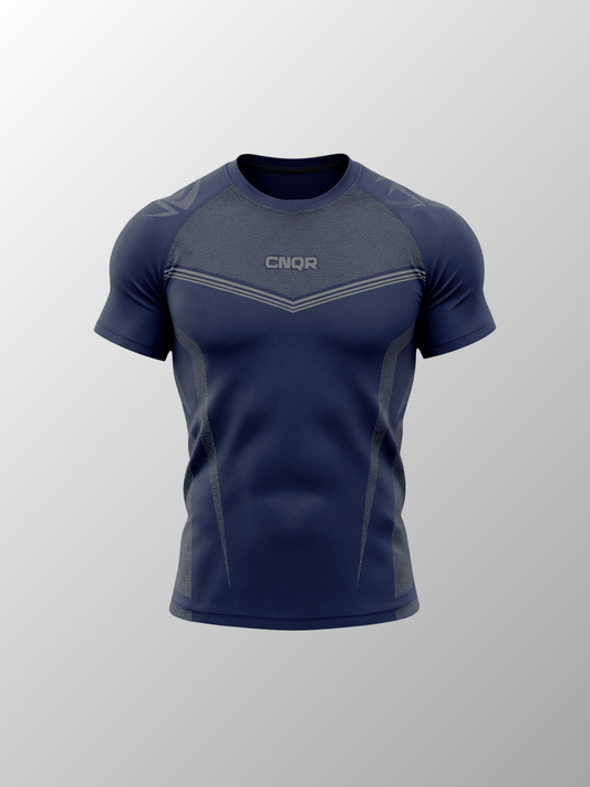 CNQR V2 Compression Tee Navy