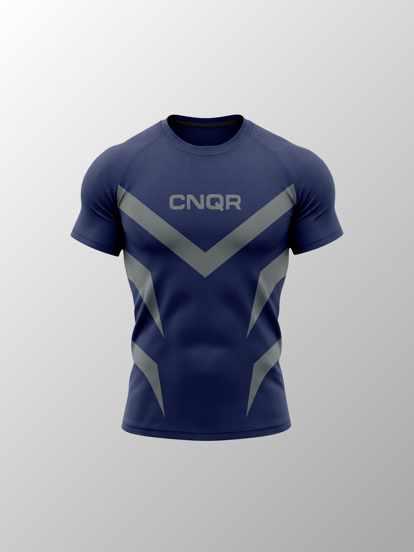 CNQR V1 Compression Tee Navy