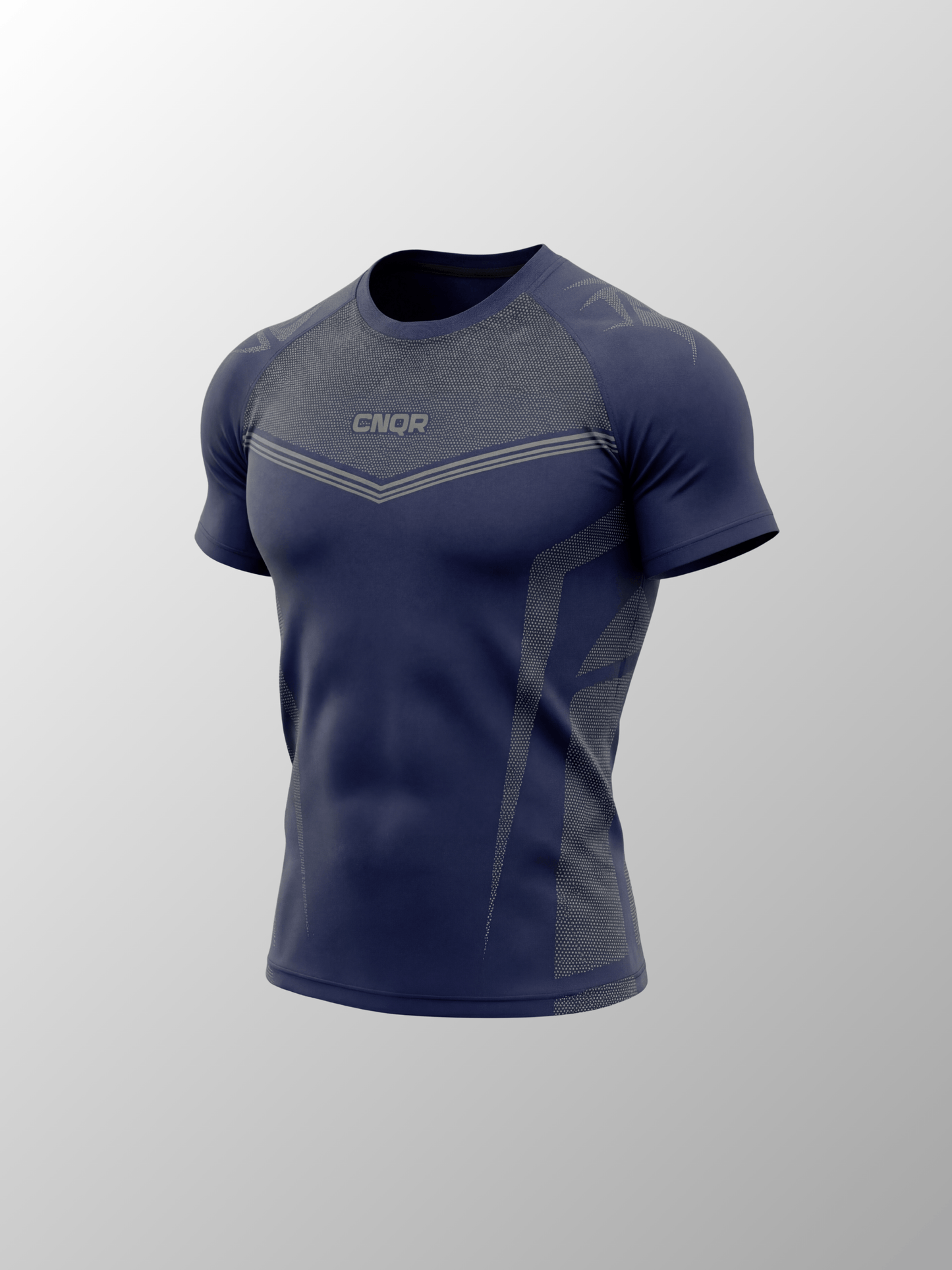 CNQR V2 Compression Tee Navy