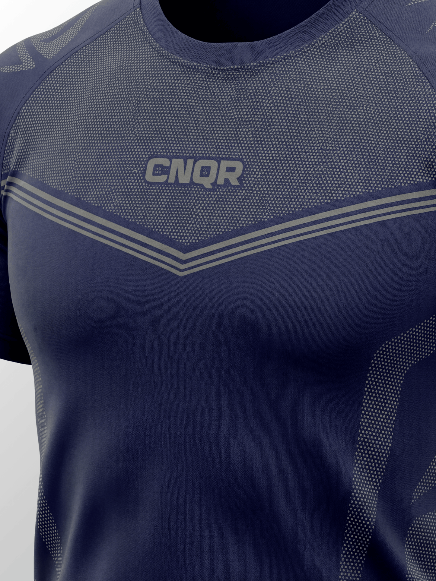 CNQR V2 Compression Tee Navy