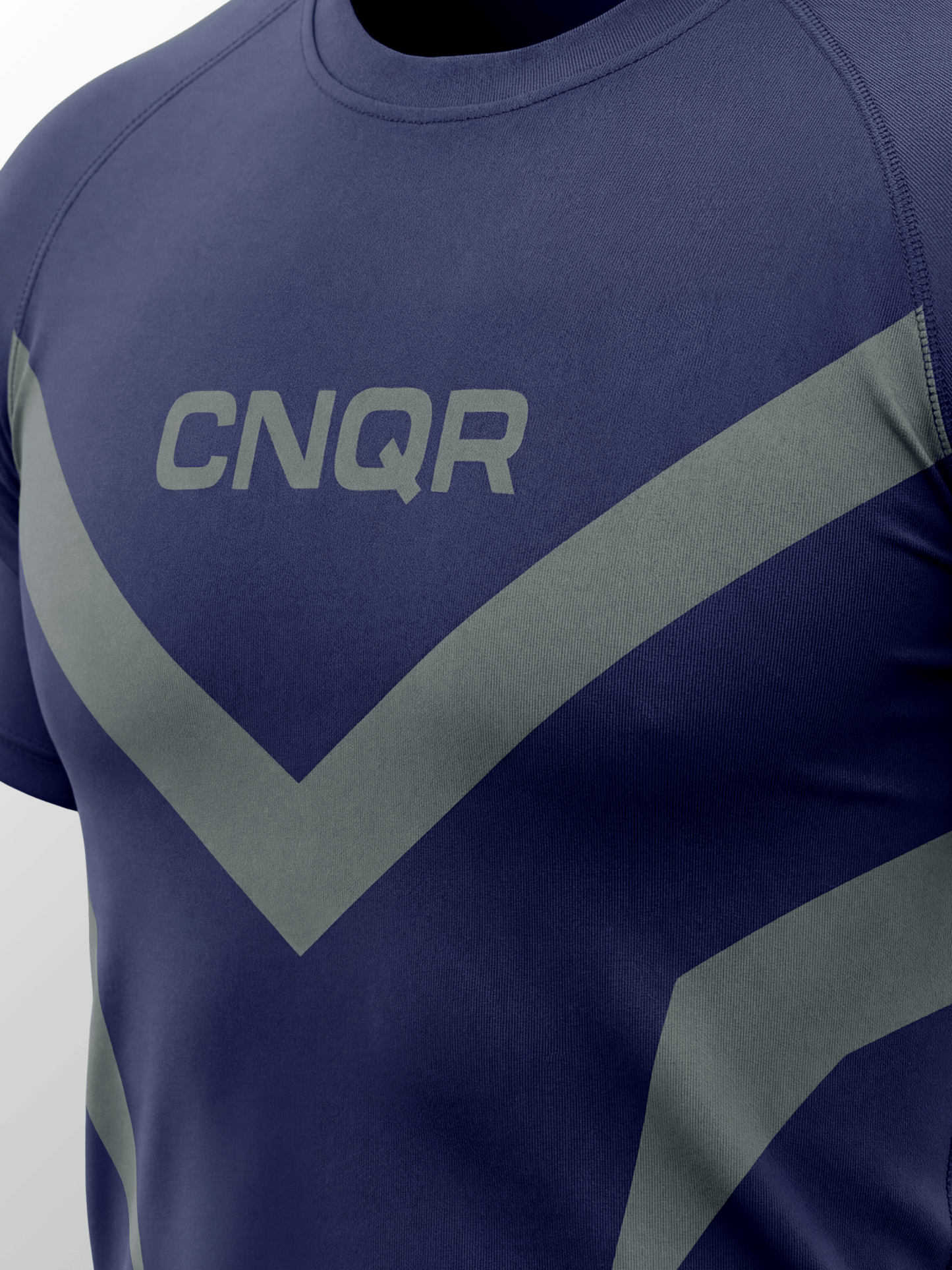 CNQR V1 Compression Tee Navy