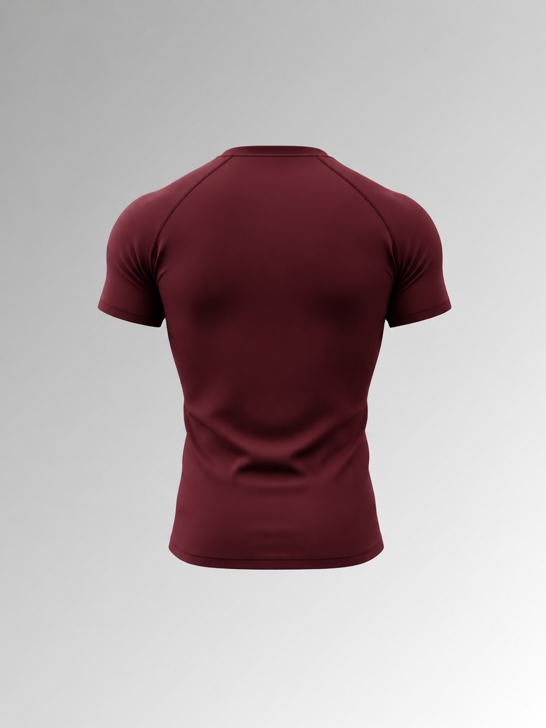 CNQR V2 Compression Tee Burgundy