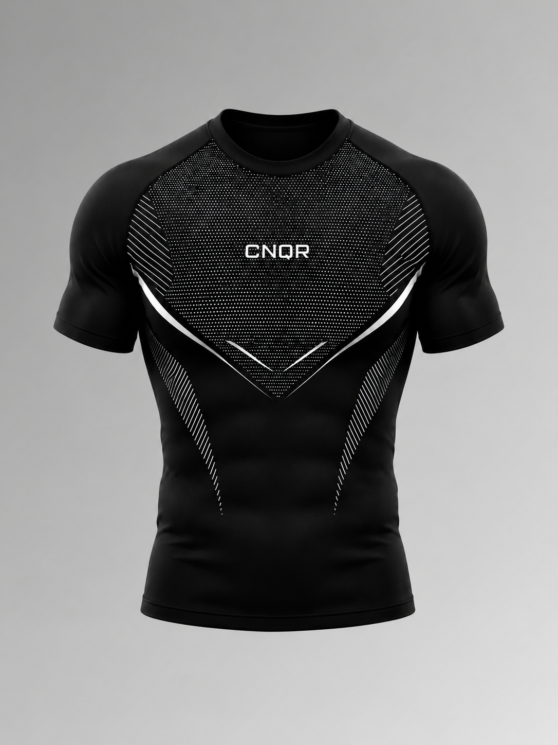 CNQR V3 Compression Tee Black