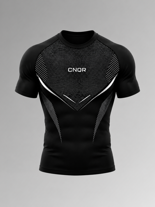 CNQR V3 Compression Tee Black