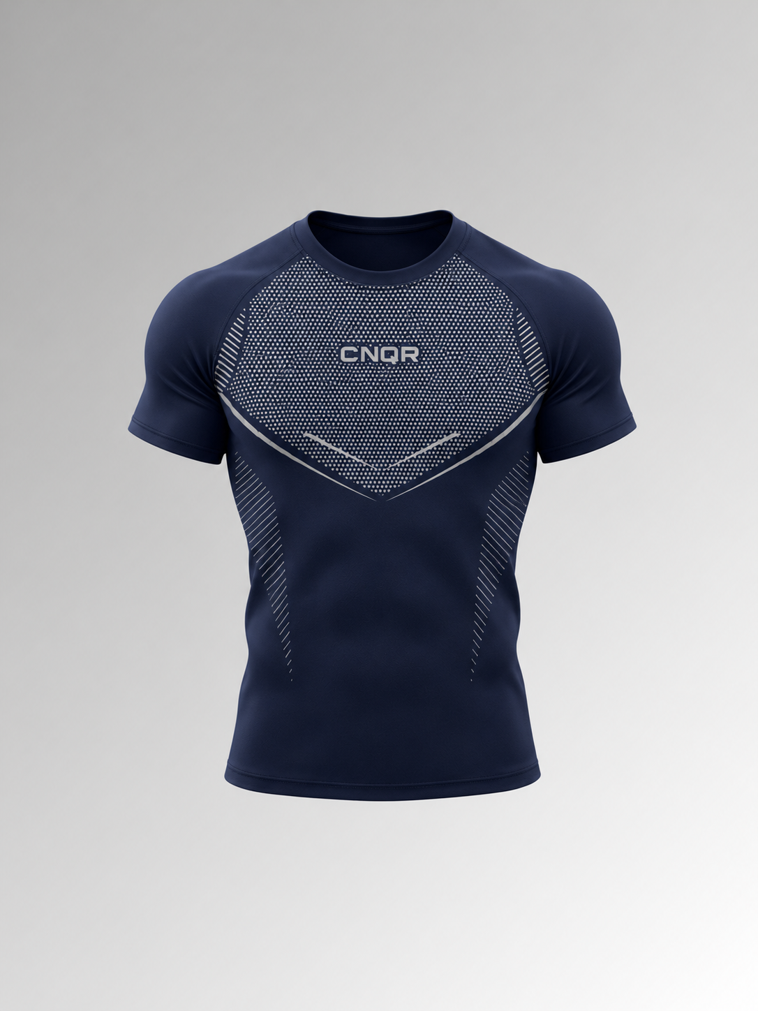 CNQR V3 Compression Tee Navy