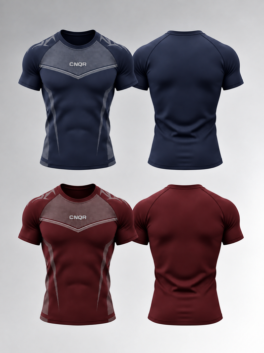 V2 Navy & Burgundy Duo